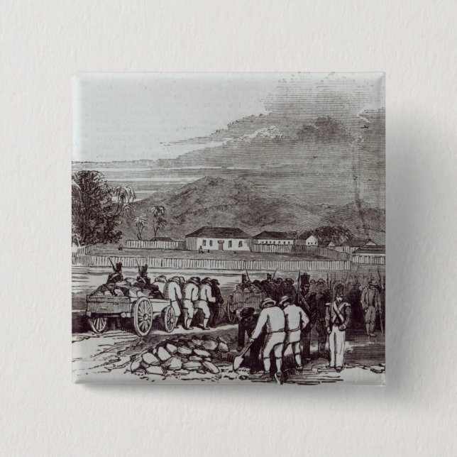 Norfolk Island 15 Cm Square Badge (Front)