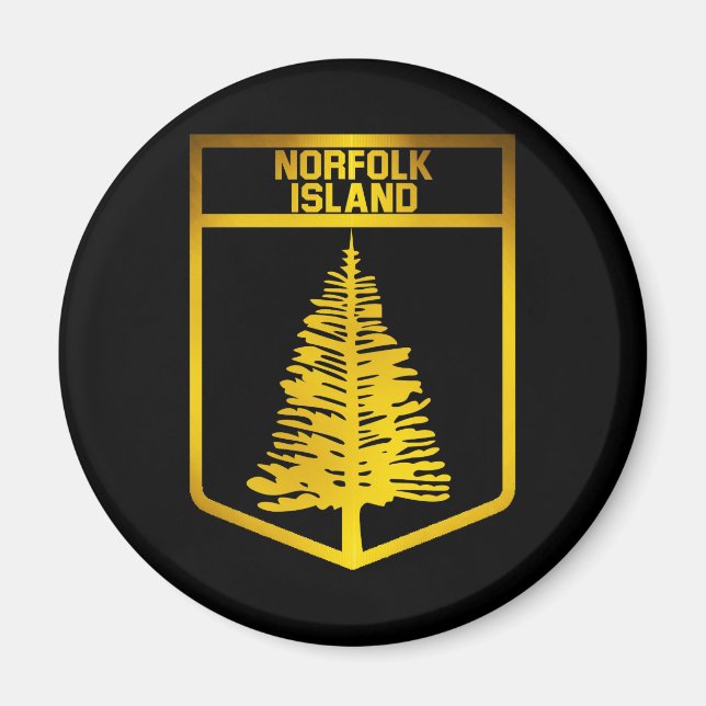 Norfolk Island Emblem Magnet (Front)