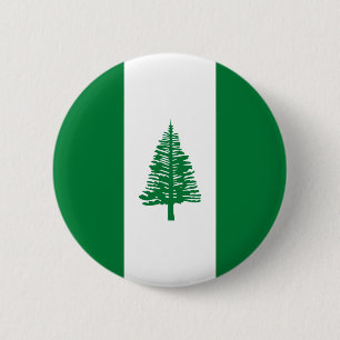 Norfolk Island Flag 6 Cm Round Badge