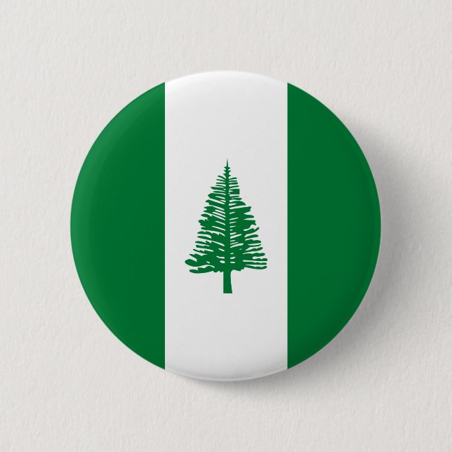 Norfolk Island Flag 6 Cm Round Badge (Front)