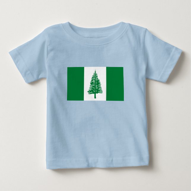 Norfolk Island Flag Baby T-Shirt (Front)