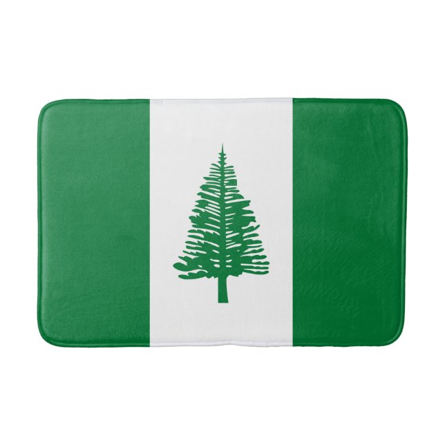Norfolk Island Flag Bath Mat (Front)