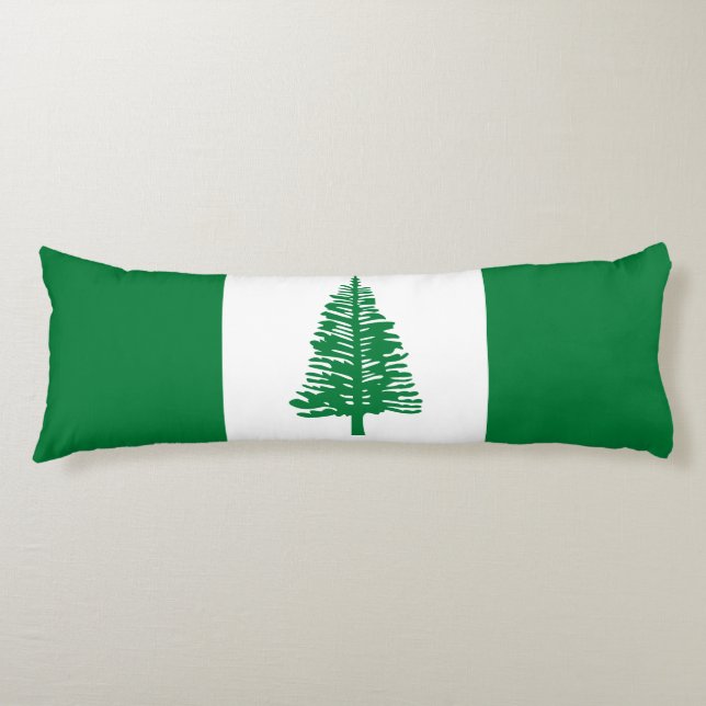 Norfolk Island Flag Body Cushion (Front)