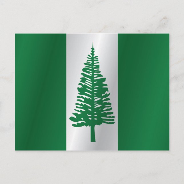 Norfolk Island flag Postcard (Front)