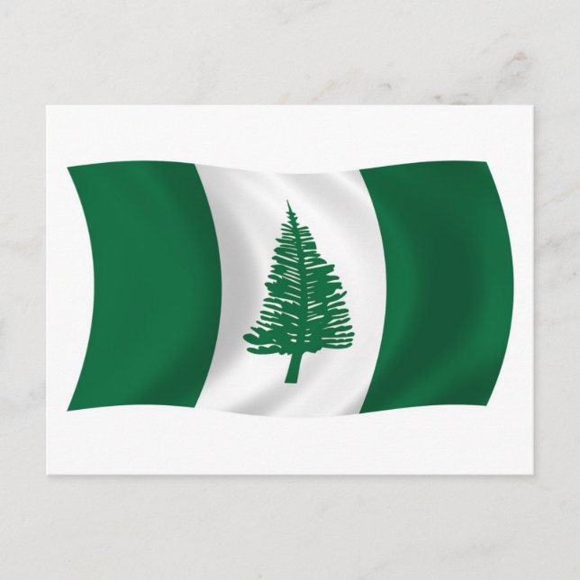 Norfolk Island Flag Postcard (Front)