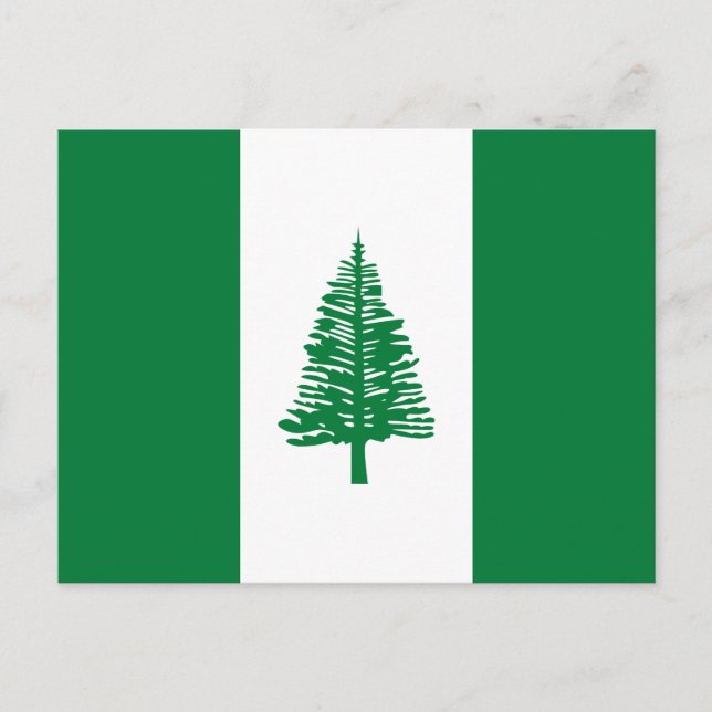 Norfolk Island Flag Postcard (Front)