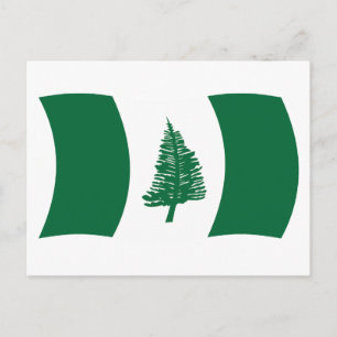 Norfolk Island Flag Postcard