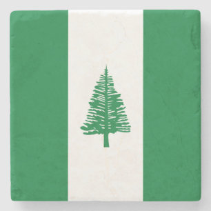 Norfolk Island Flag Stone Coaster