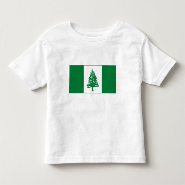 Norfolk Island Flag Toddler T-Shirt (Front)