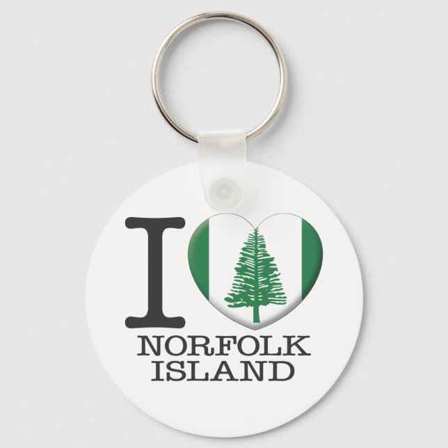 Norfolk Island Key Ring (Front)