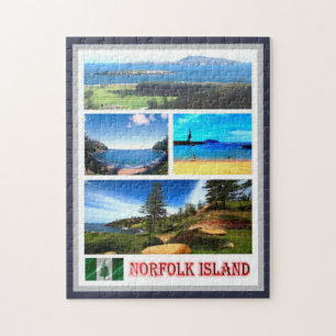 Norfolk Island - Mosaic - Jigsaw Puzzle
