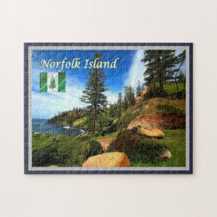 Norfolk Island - Panorama - Jigsaw Puzzle