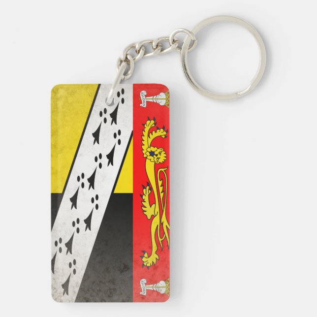 Norfolk Key Ring (Back)