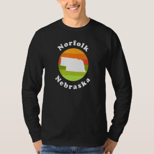 Norfolk Nebraska Outdoors Sunrise NE Souvenir T-Shirt