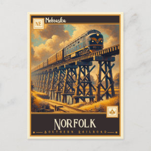 Norfolk, Nebraska Vintage Postcard