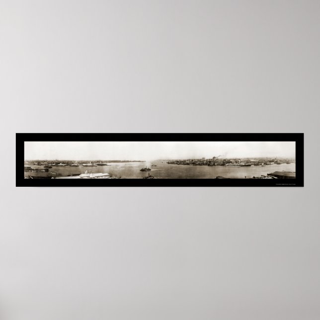 Norfolk, Portsmouth VA Photo 1918 Poster (Front)