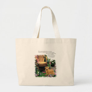 Norfolk Terrier Art Gifts Large Tote Bag