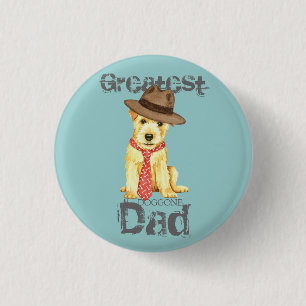 Norfolk Terrier Dad 3 Cm Round Badge