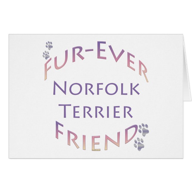 Norfolk Terrier Furever (Front Horizontal)