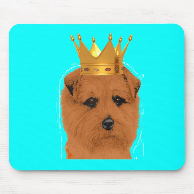 Norfolk Terrier King Mousepad (Front)