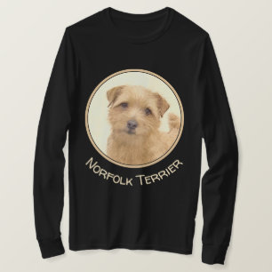 Norfolk Terrier Painting - Original Dog Art T-Shirt