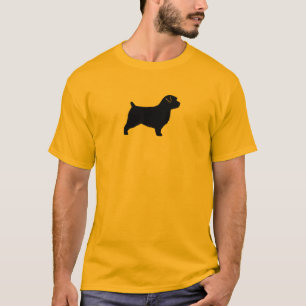 Norfolk Terrier Silhouette T-Shirt