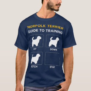 Norfolk Terrier To Training Dog Obedience Dog T-Shirt