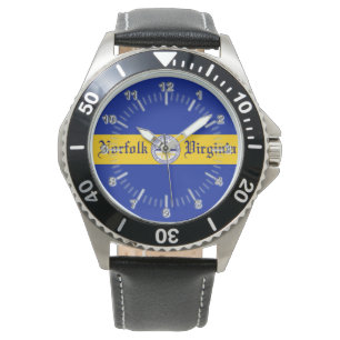 Norfolk (Virginia) City flag Watch