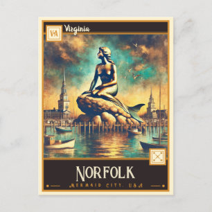 Norfolk, Virginia   Vintage Postcard