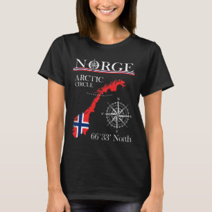 Norge Arctic Circle - Polar North Norway Norwegian T-Shirt