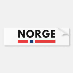 Norge Bumper Sticker