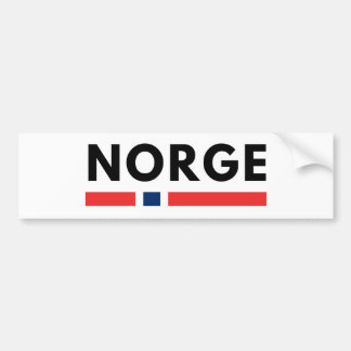 Norge Bumper Sticker