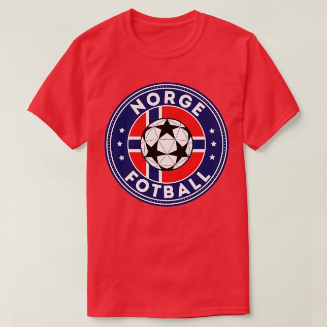 Norge Fotball T-Shirt (Design Front)