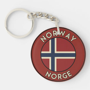 Norge Norway Key Ring