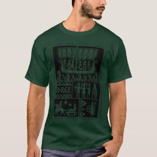 Norge Norway Viking Burzum Design T-Shirt