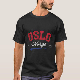 Norge Oslo Athletic Norwegian Norsk Norway T-Shirt