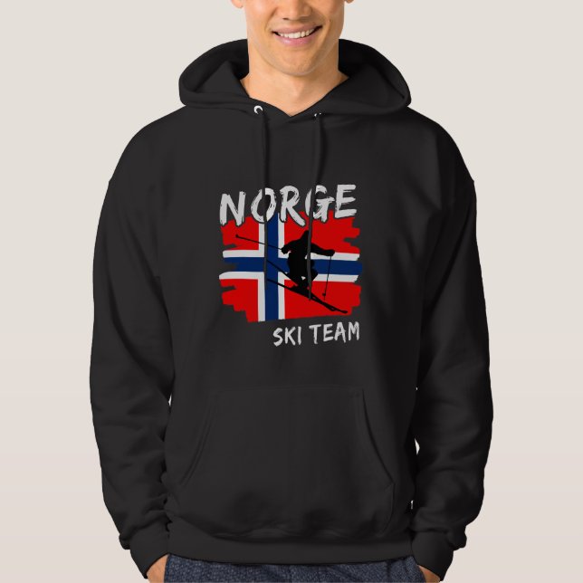 Norge Ski Hoodie (Front)