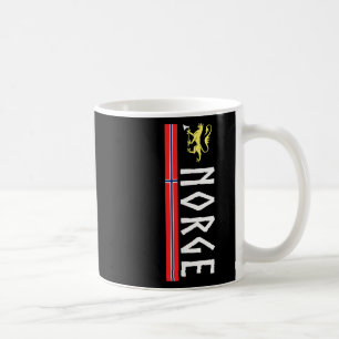 Norge Soccer Jersey Shirt Flag Of Norway Norwegian Coffee Mug