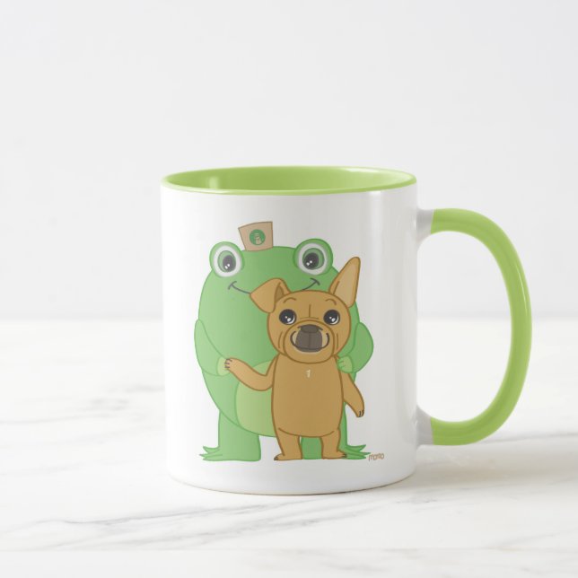 Norm & Wasabi Mug (Right)
