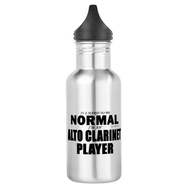 Normal Alto Clarinet Player 532 Ml Water Bottle (Left)