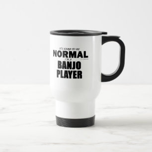 Normal Banjo Player Travel Mug