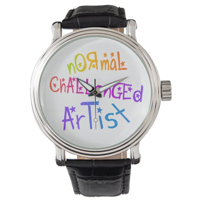 NORMAL CHALLENGED ARTIST WATCH (Front)