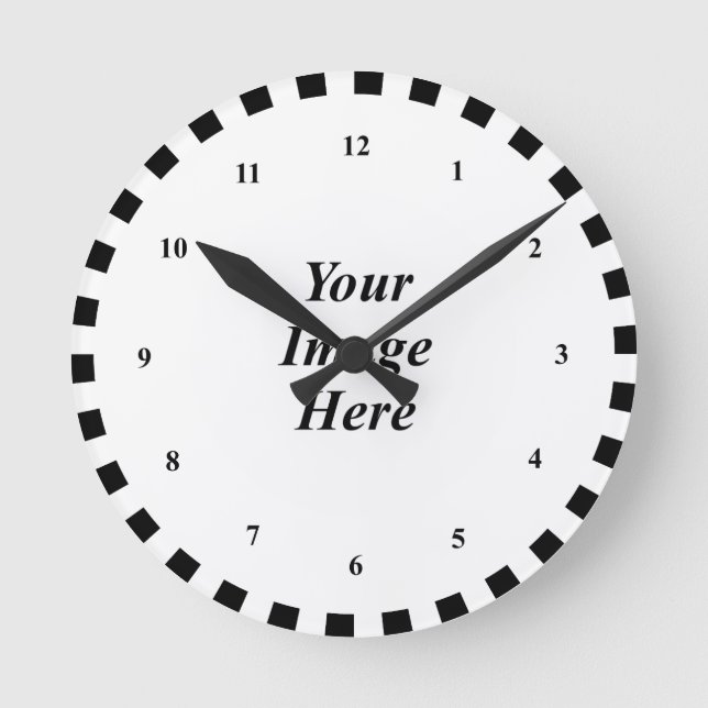 Normal Clock Template/w S Marks by Kenneth Yoncich (Front)