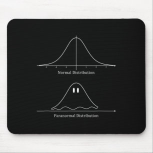 Normal Distribution Halloween Costume Fun Mouse Pad