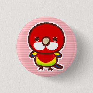 Normal Eastern rosella 3 Cm Round Badge