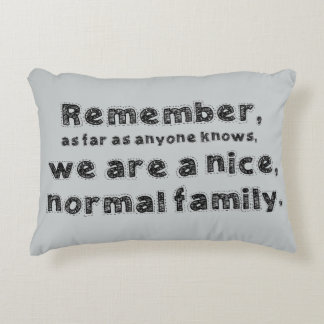 Normal Family Accent Pillow