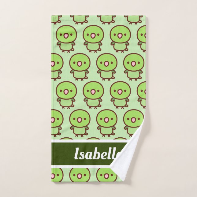 Normal female Pacific parrotlet Hand Towel (Hand Towel)