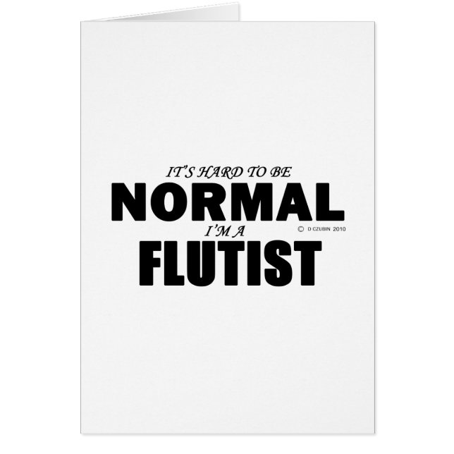 Normal Flautist (Front)