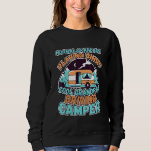 Normal Grandpas Play Bingo Cool Grandpas Drive Mot Sweatshirt