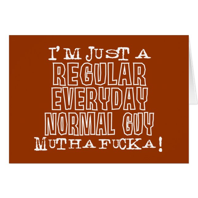 Normal Guy (Front Horizontal)